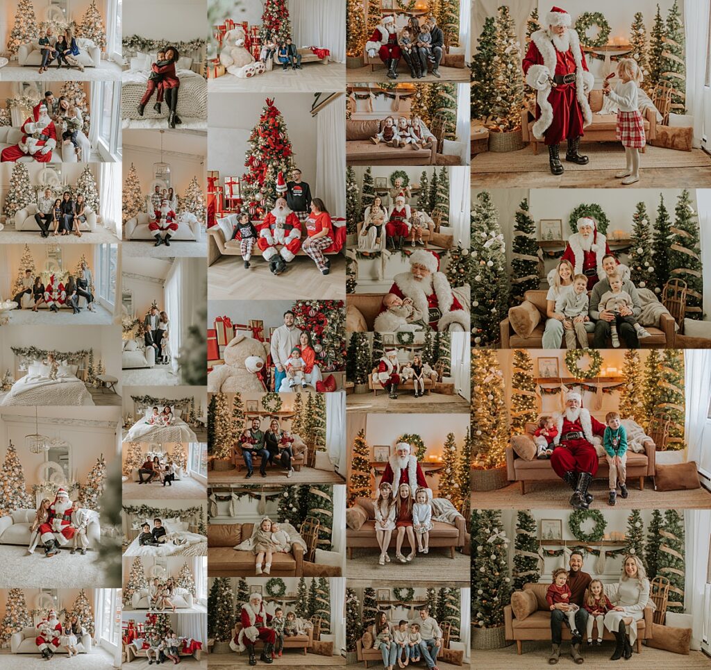 Santa mini sessions in mississauga